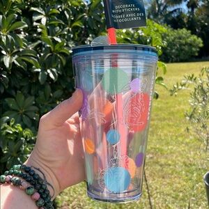 Easter Starbucks  Tumbler with Straw